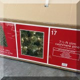 Z14. Lighted Christmas tree. 